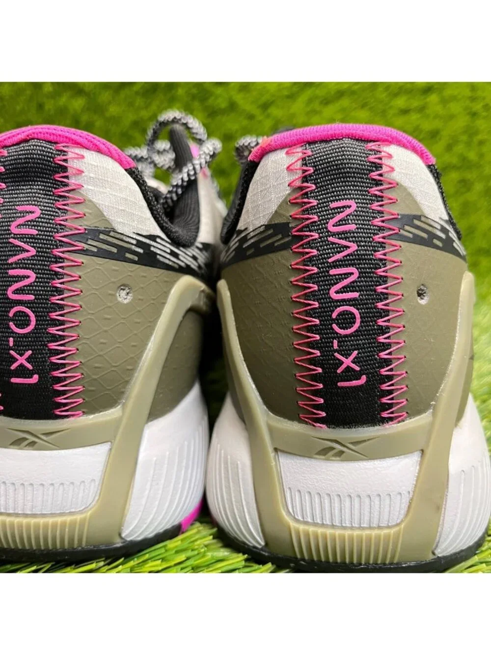 Reebok Nano X1 Adventure Womens Size 9D Gray Composite Toe Safety Work Shoes